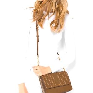 Michael Kors Brooklyn Grommet Crossbody